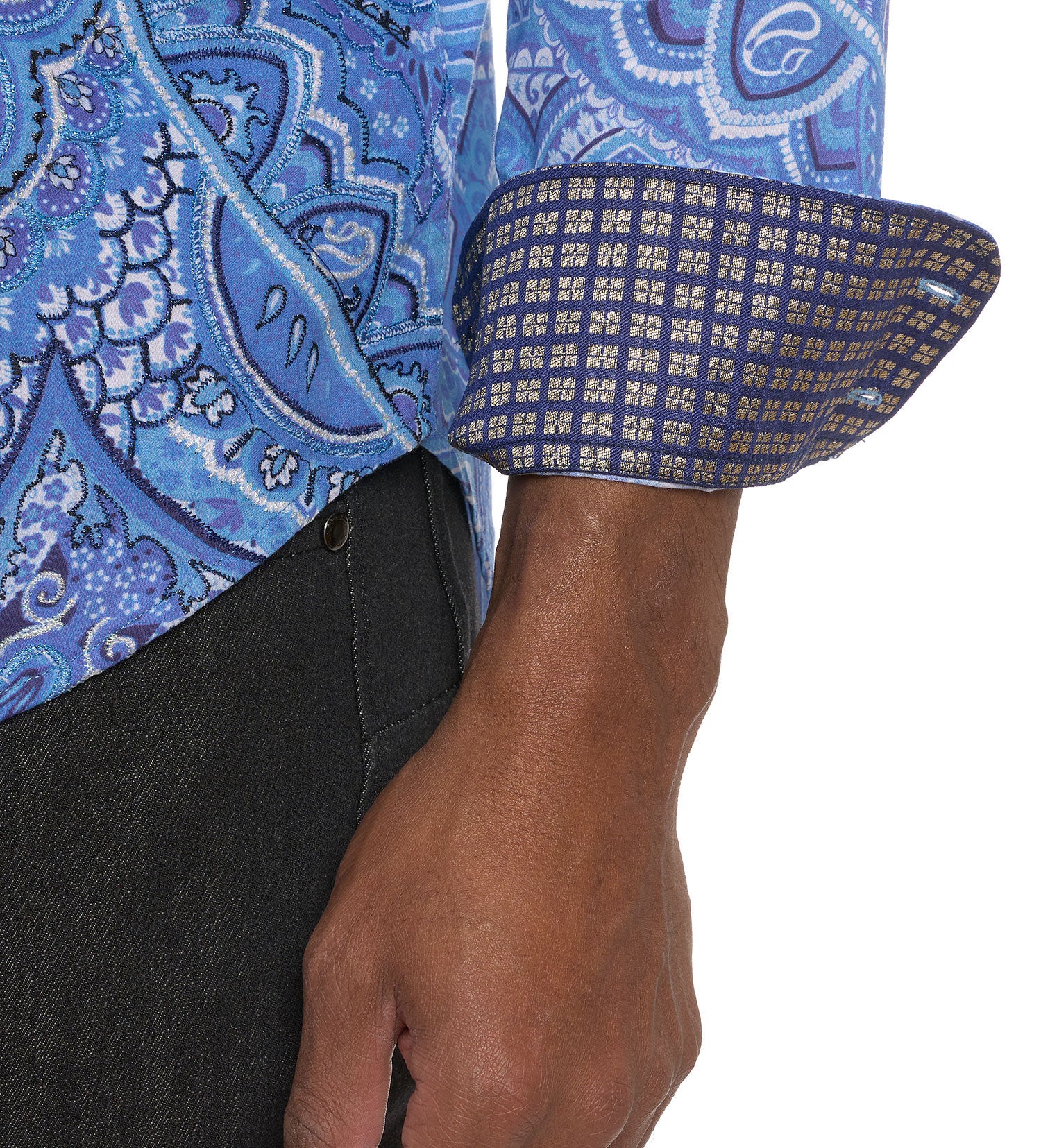 Robert Graham Long Sleeve Singing the Blues Woven Shirt