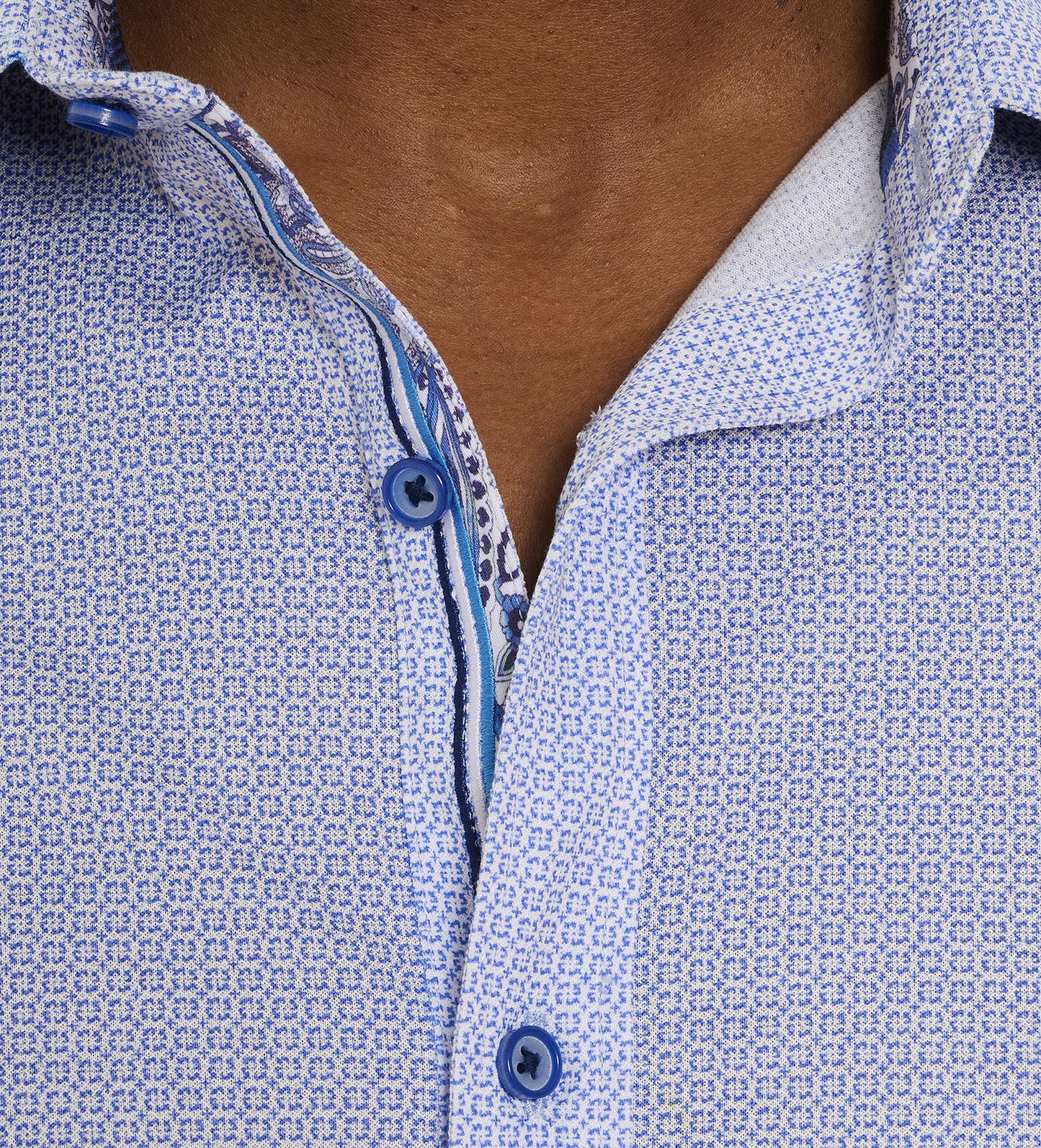 Robert Graham Long Sleeve Pirlo Knit Shirt