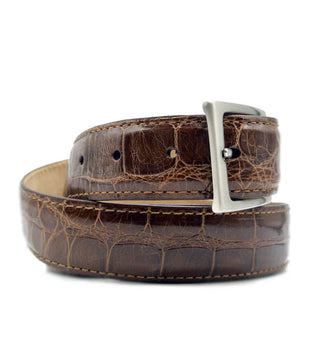 Zelli Genuine Alligator Italia Belt