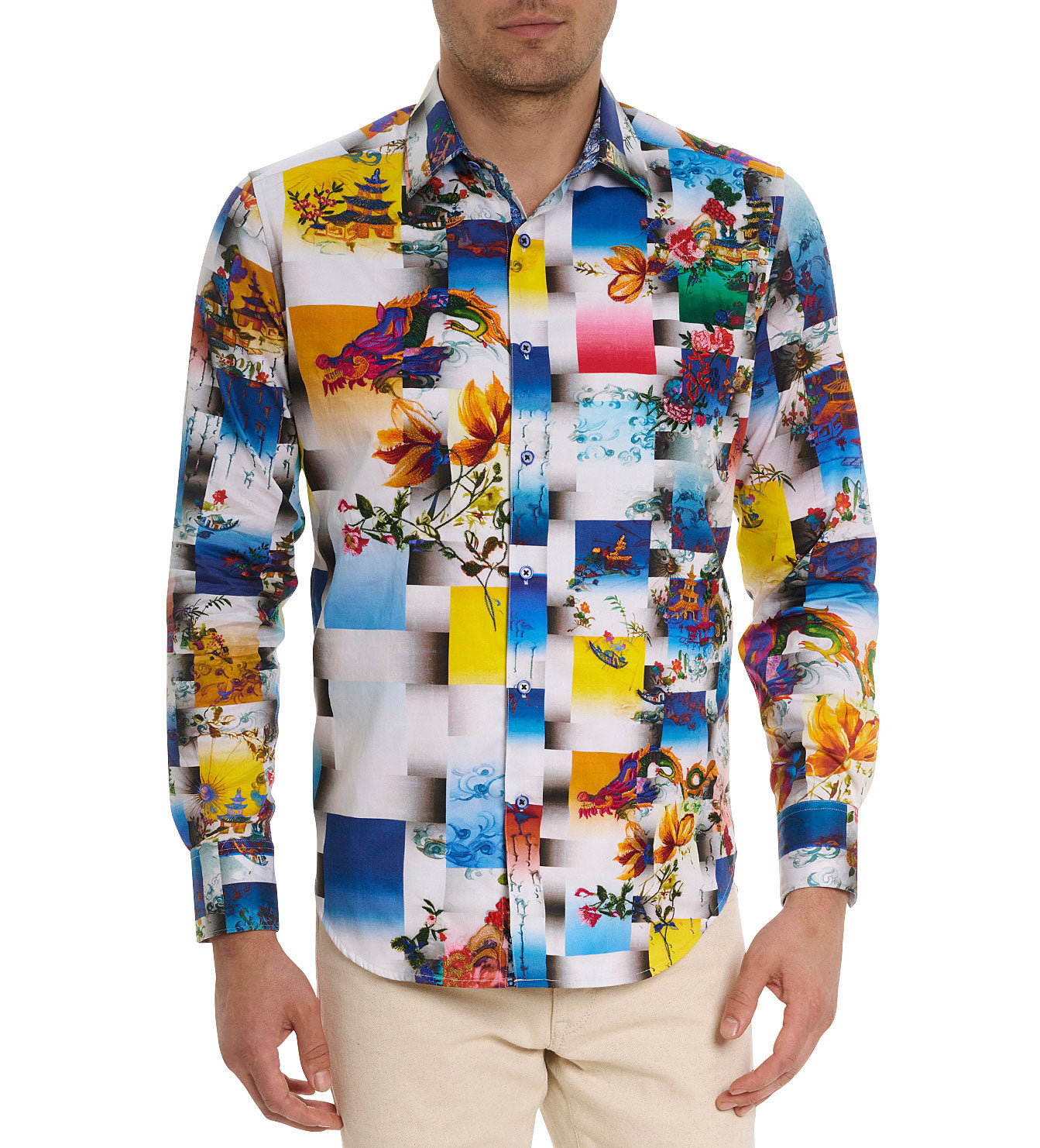 Robert Graham Long Sleeve Koa Woven Shirt
