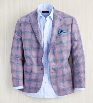 Patrick James Plaid Sport Coat