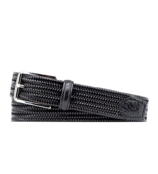 Martin Dingman Lexington Leather Woven Belt