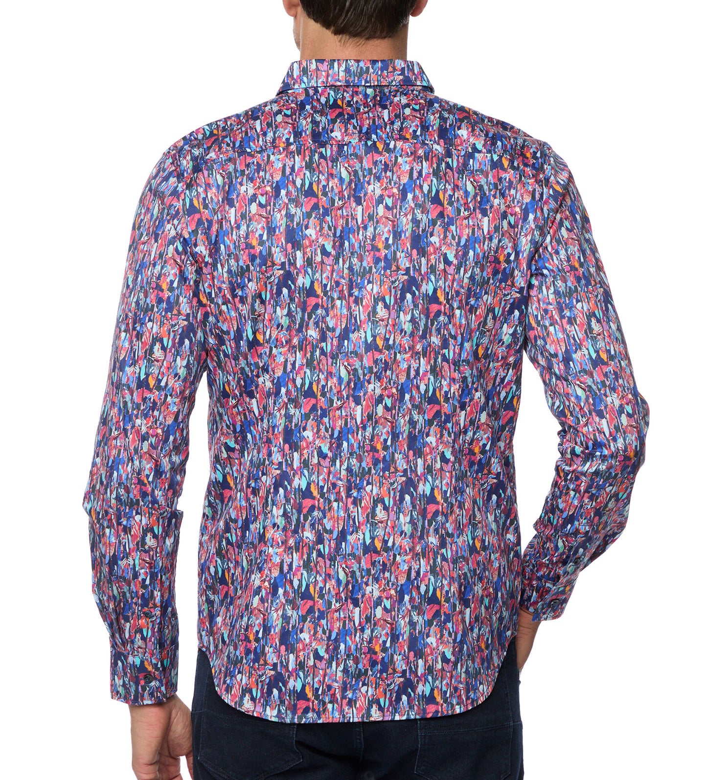 Robert Graham Brighton Long Sleeve Woven Sport Shirt