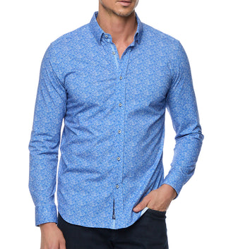 Robert Graham Boden Long Sleeve Knit Sport Shirt