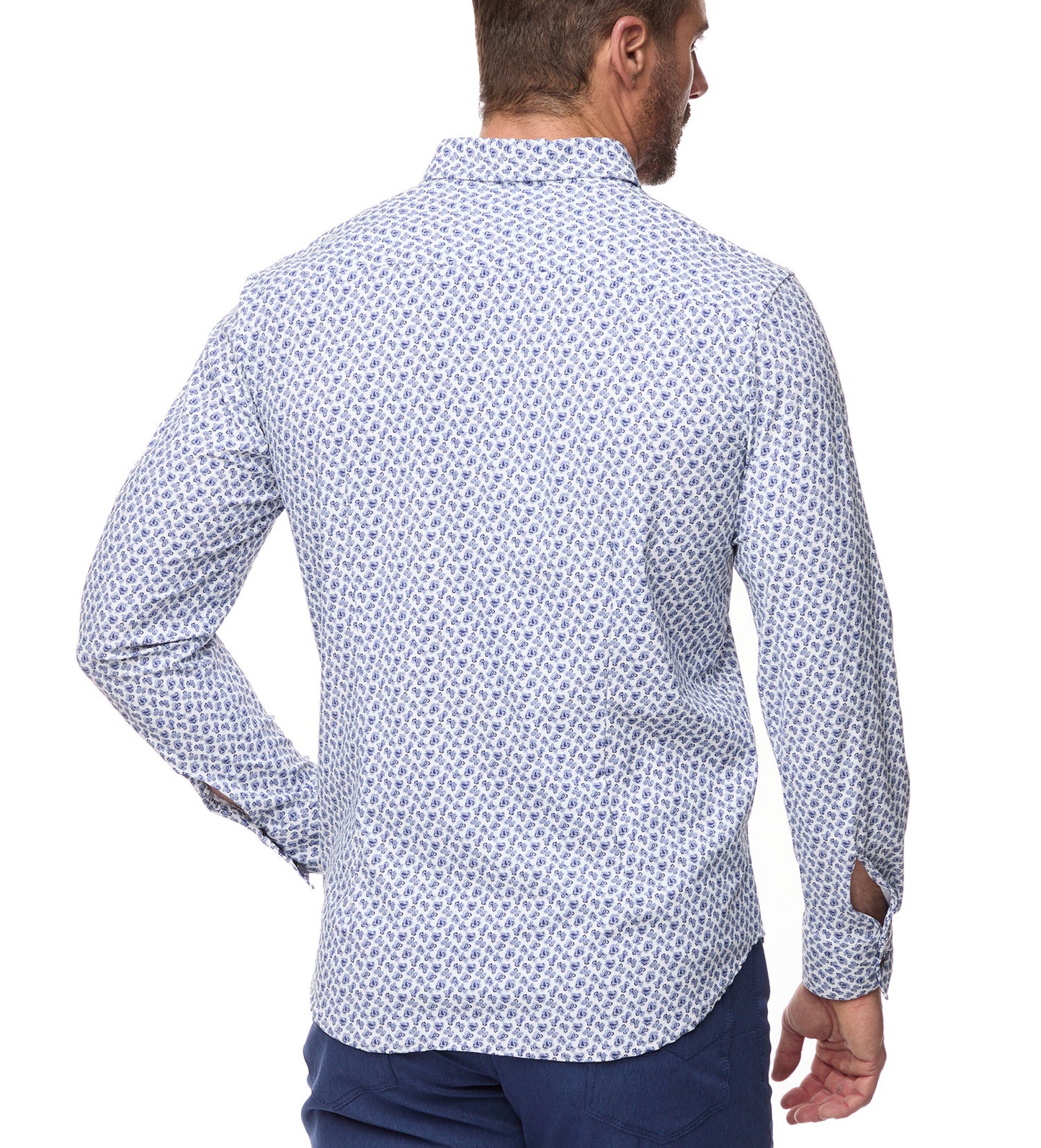 Robert Graham Harlan Long Sleeve Woven Sport Shirt