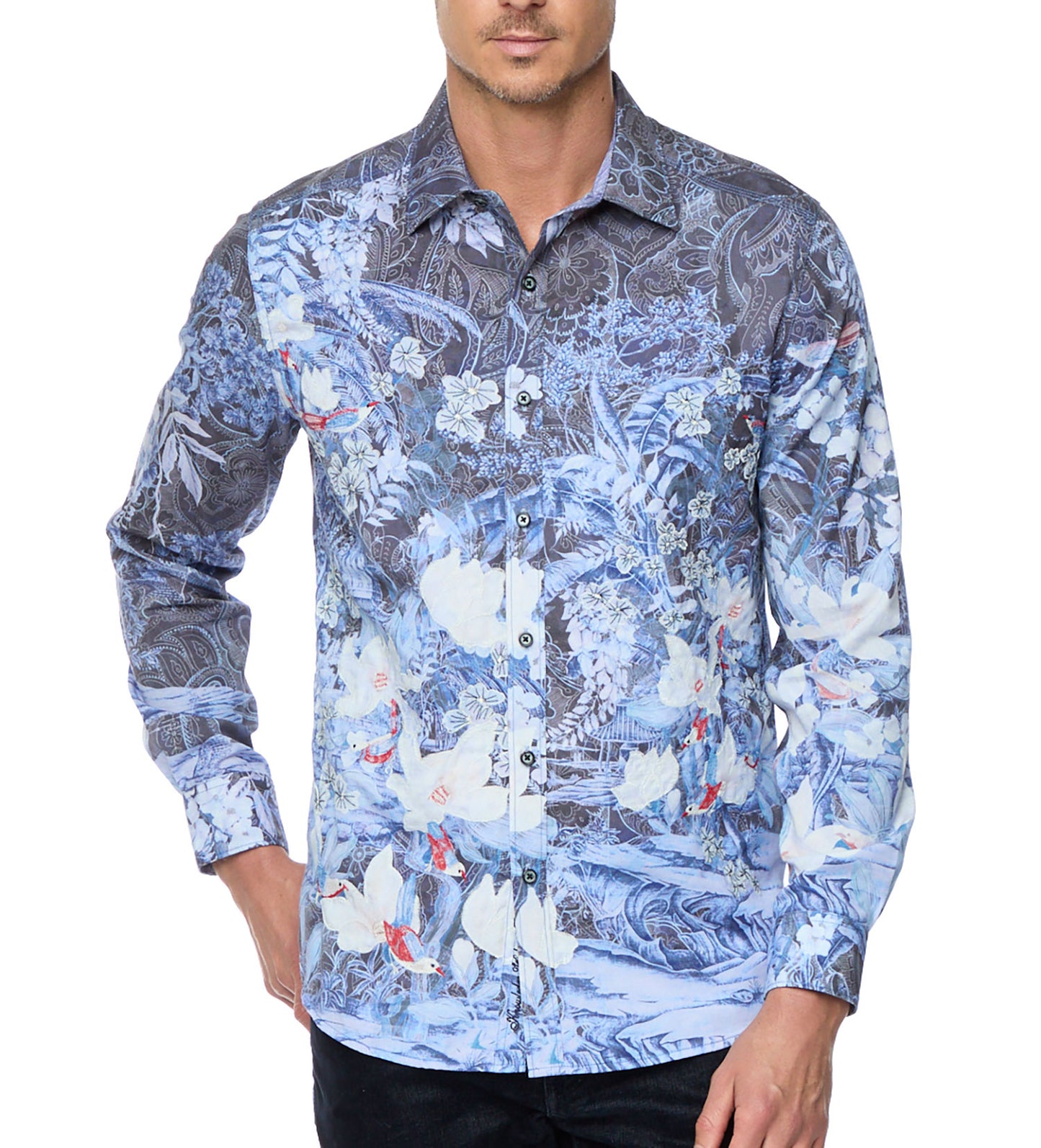 Robert Graham Nadine Long Sleeve Woven Sport Shirt