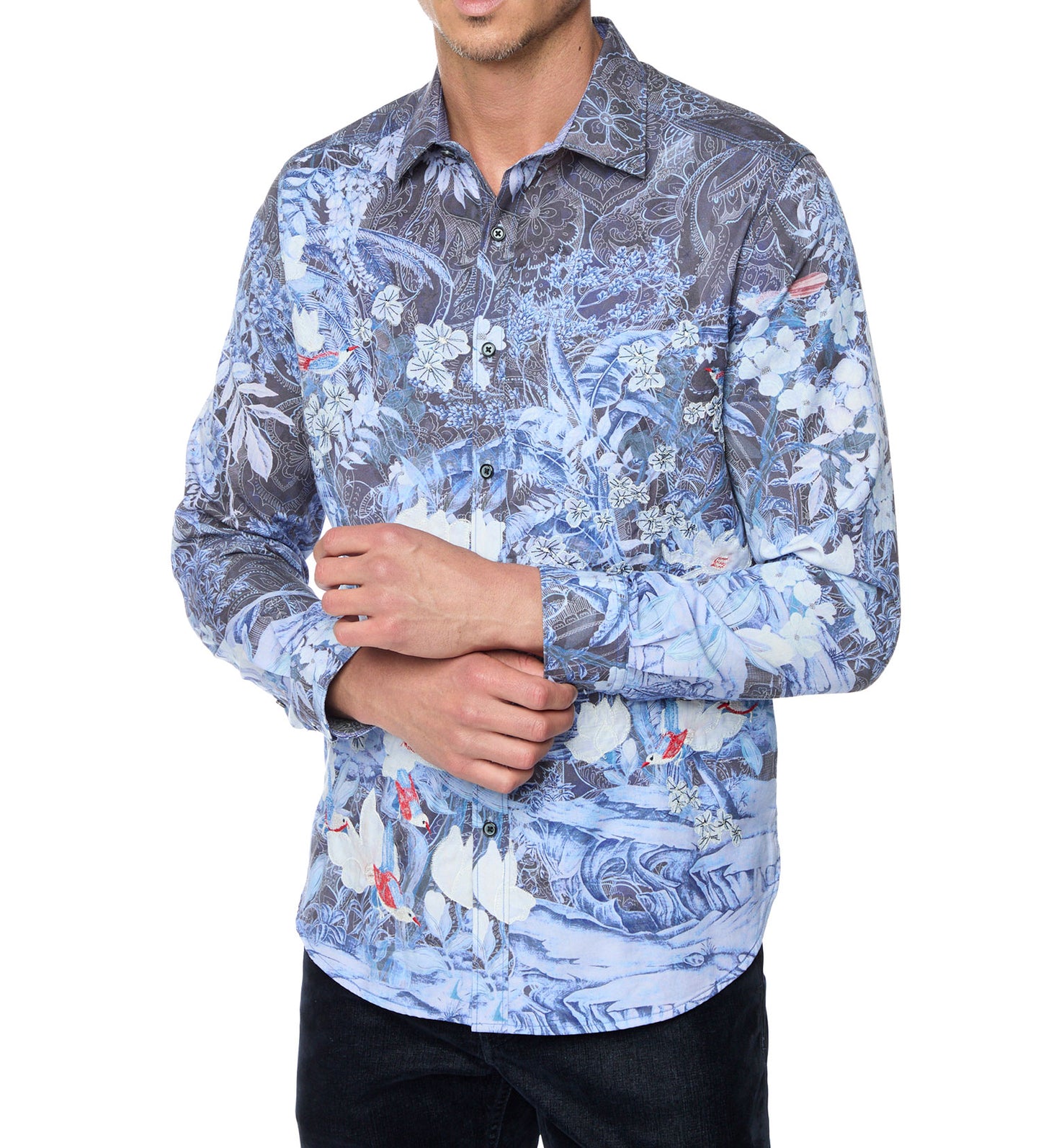 Robert Graham Nadine Long Sleeve Woven Sport Shirt