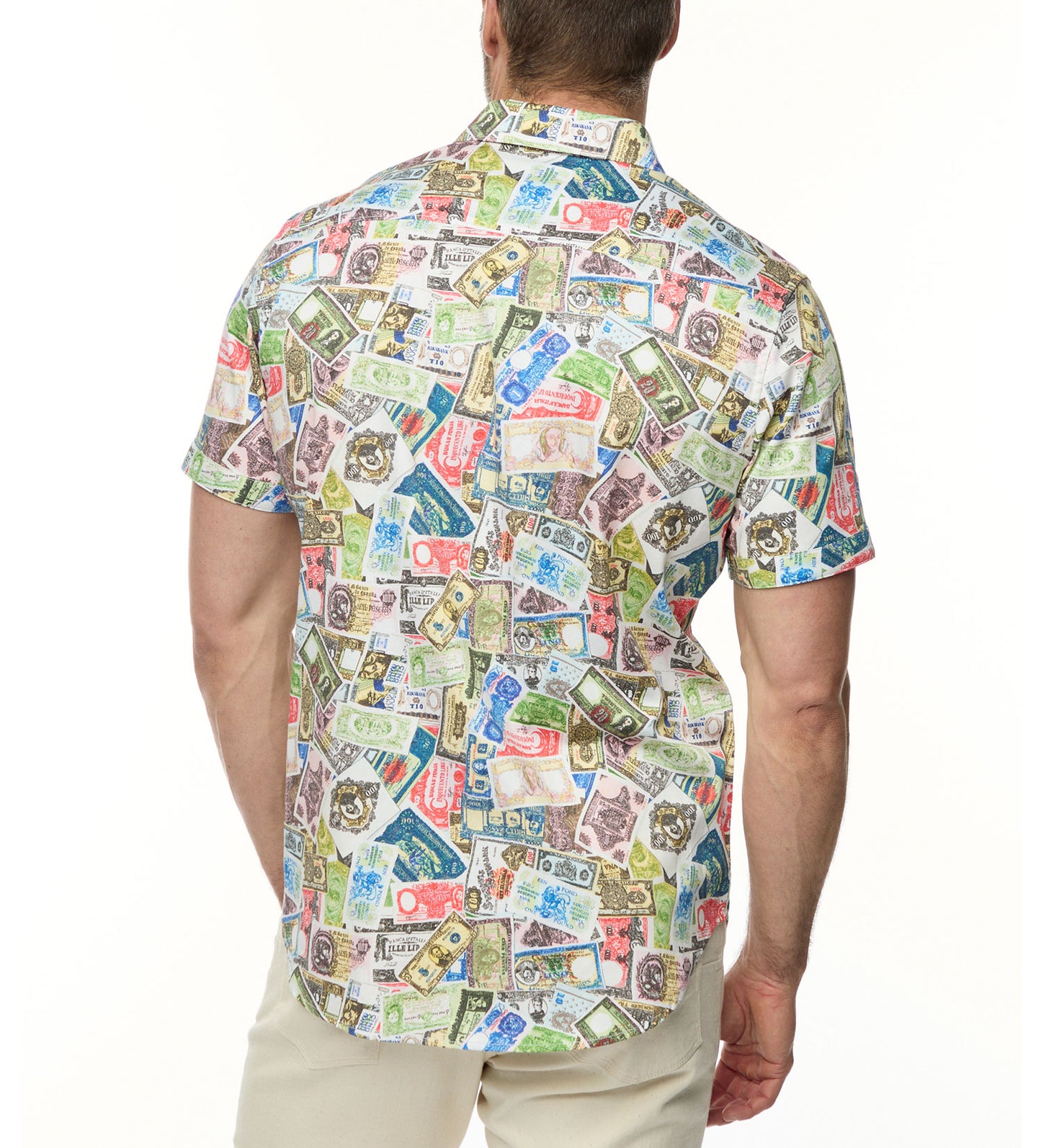 Robert Graham The Heist Short Sleeve Woven Sport Shirt