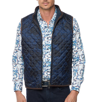 Robert Graham Cauthorne Reversible Suede Vest