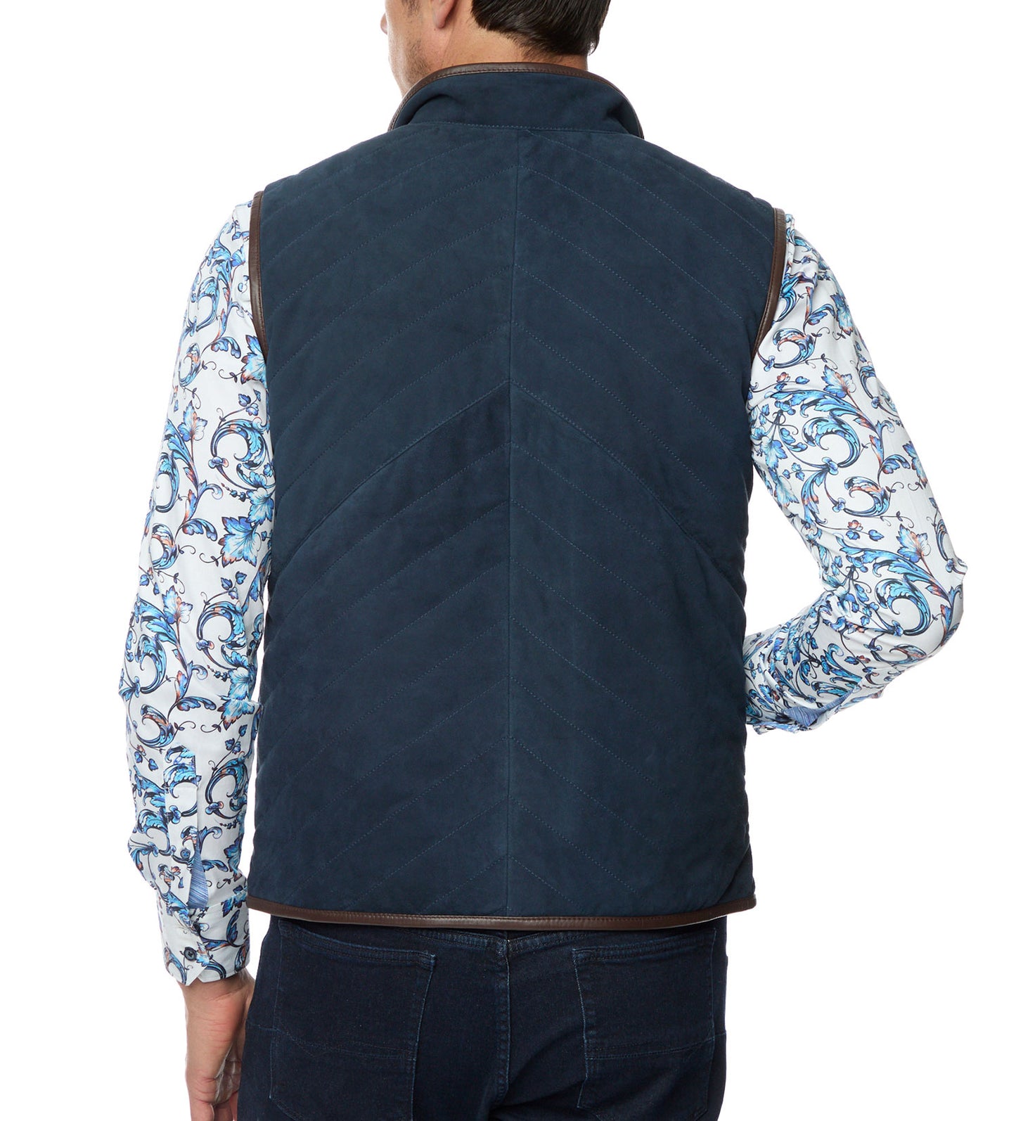 Robert Graham Cauthorne Reversible Suede Vest