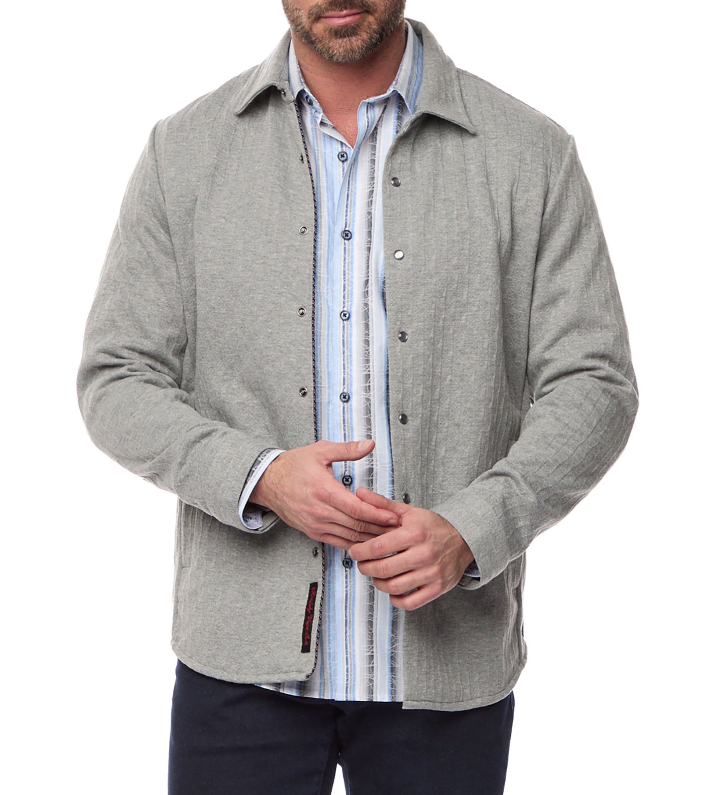 Robert Graham Billard Knit Sport Overshirt