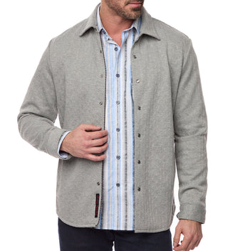 Robert Graham Billard Knit Sport Overshirt