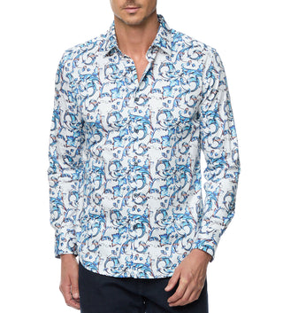 Robert Graham Acosta Long Sleeve Woven Sport Shirt