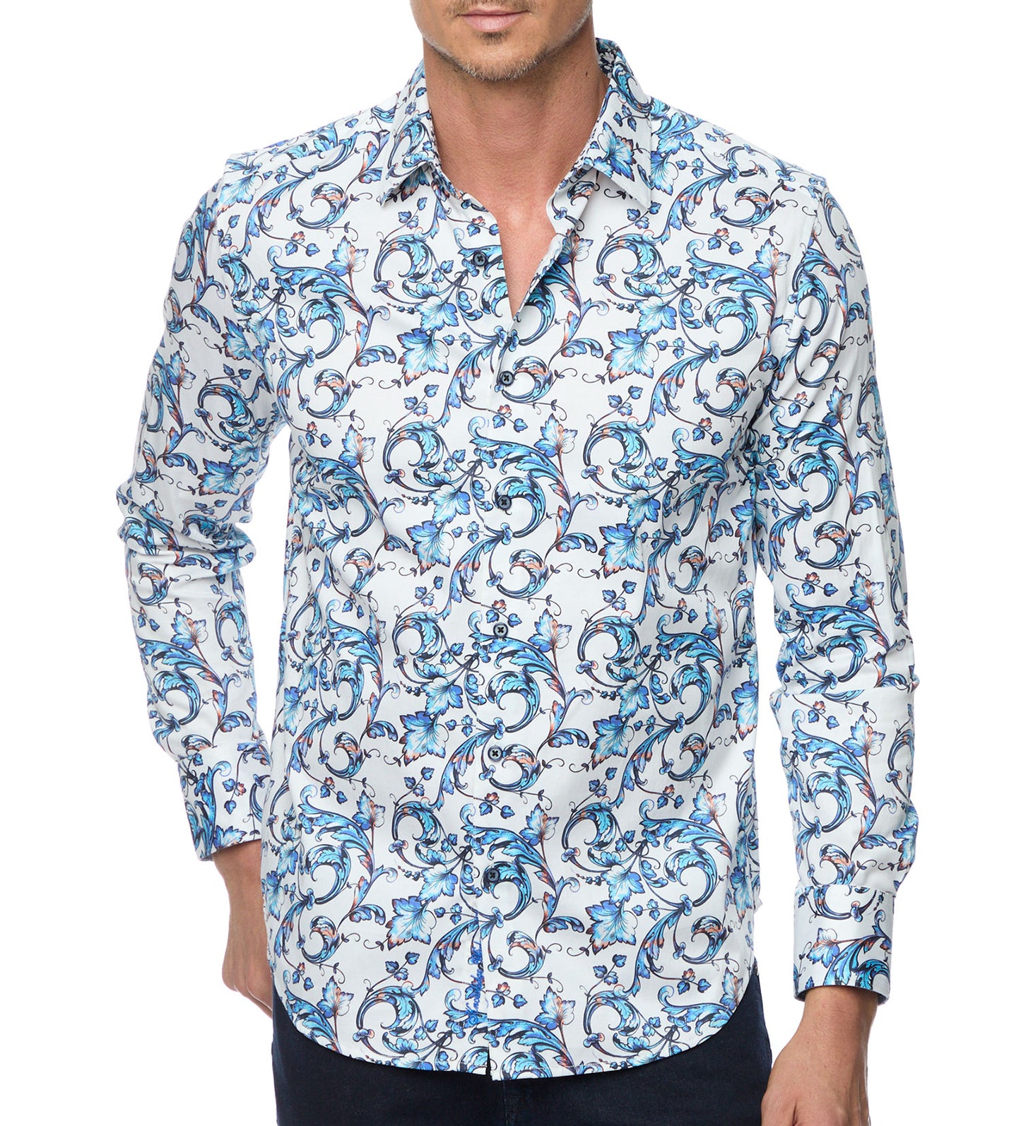 Robert Graham Acosta Long Sleeve Woven Sport Shirt