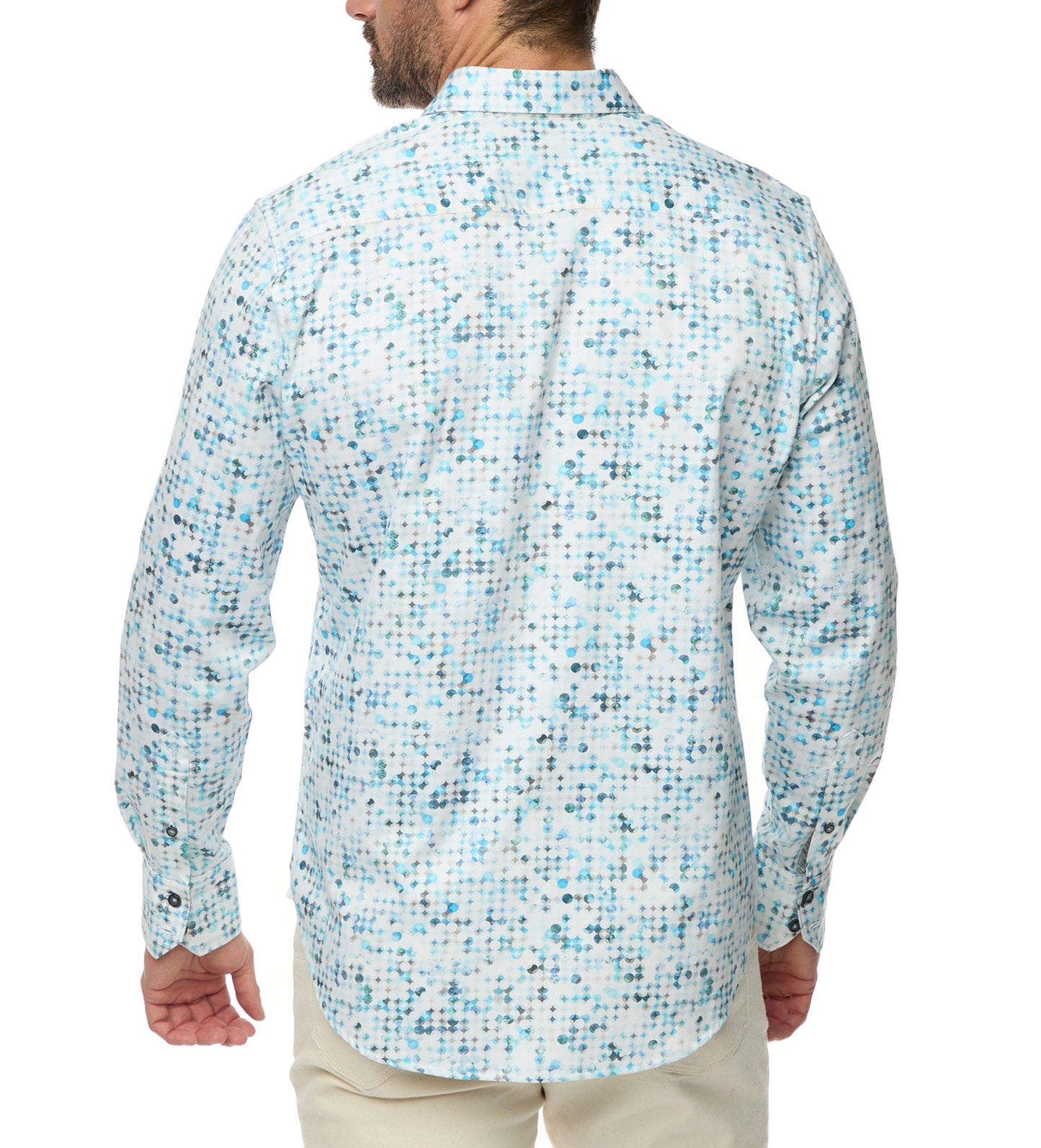 Robert Graham Barraza Long Sleeve Woven Sport Shirt