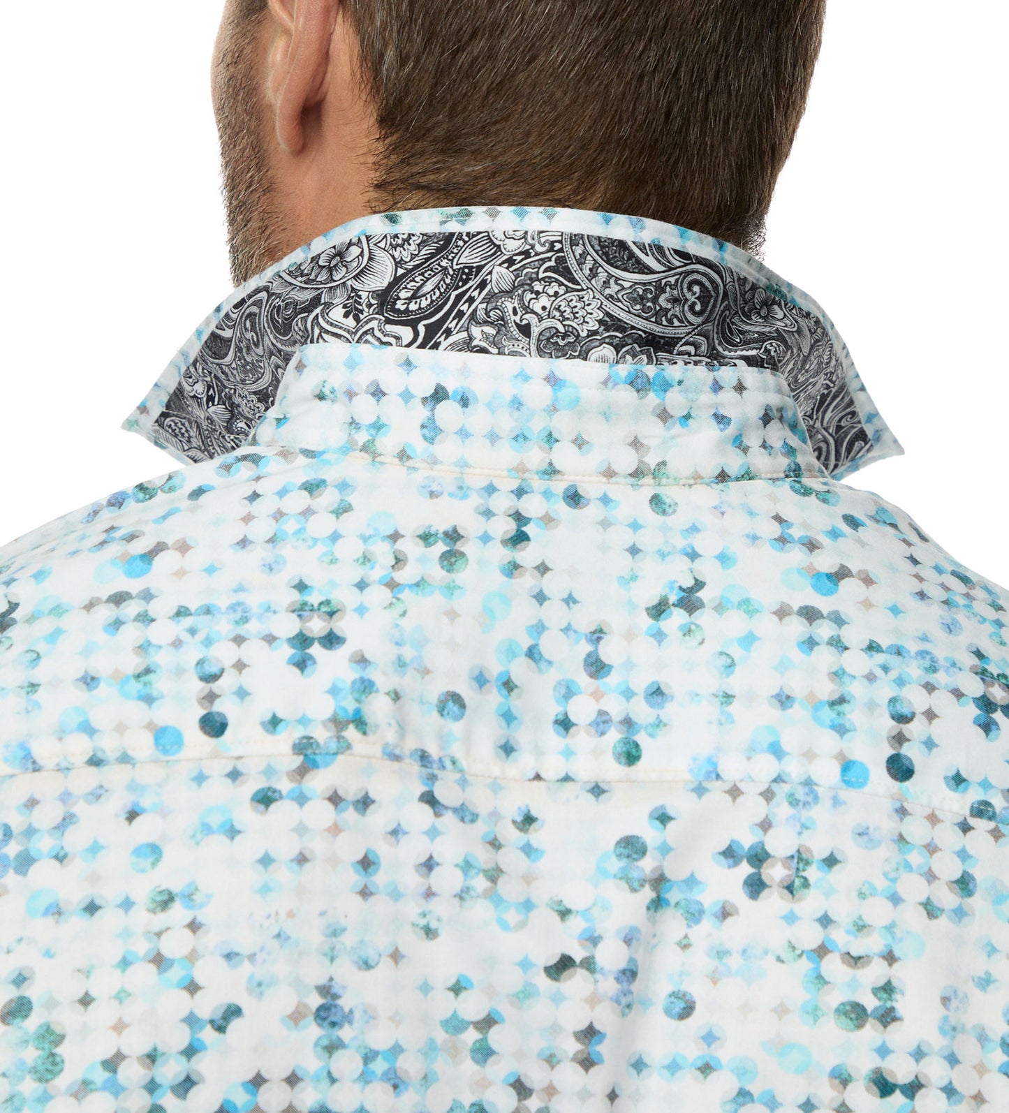 Robert Graham Barraza Long Sleeve Woven Sport Shirt