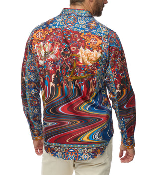 Robert Graham Killington Long Sleeve Woven Sport Shirt