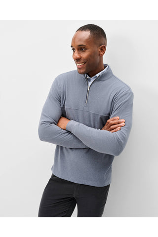 JOHNNIE-O MIKEY QUARTER ZIP FLEECE PULLOVER