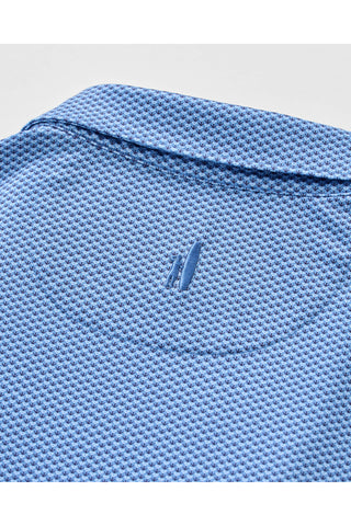 JOHNNIE-O DARTS PRINTED 3 BUTTON SHORT SLEEVE POLO
