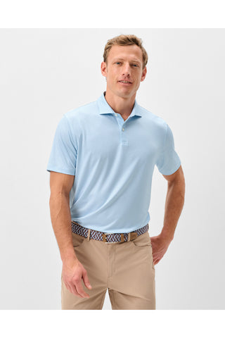 JOHNNIE-O DARTS PRINTED 3 BUTTON SHORT SLEEVE POLO