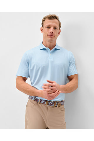 JOHNNIE-O DARTS PRINTED 3 BUTTON SHORT SLEEVE POLO