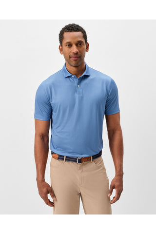 JOHNNIE-O DARTS PRINTED 3 BUTTON SHORT SLEEVE POLO