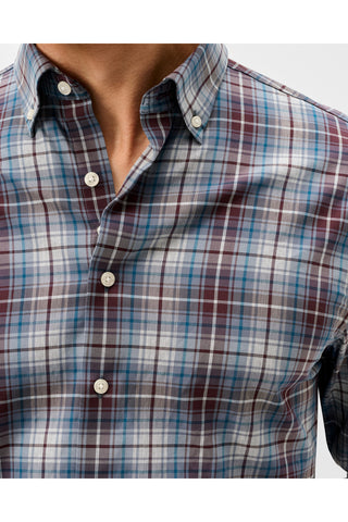 JOHNNIE-O SCOTIA PLAID LONG SLEEVE SHIRT