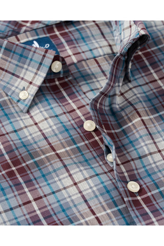 JOHNNIE-O SCOTIA PLAID LONG SLEEVE SHIRT