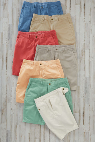 Patrick James Flat Front Lino Chino Short