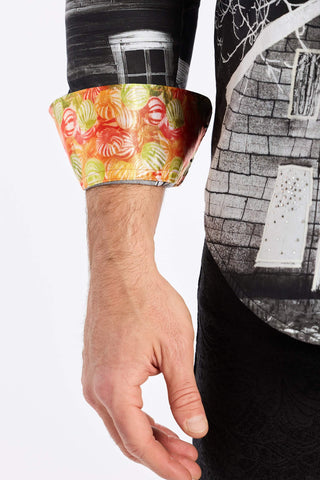 Robert Graham Long Sleeve Halloween Headless Shirt