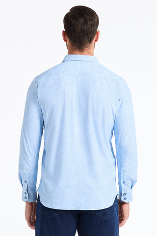 Robert Graham Long Sleeve Thurston Knit Shirt