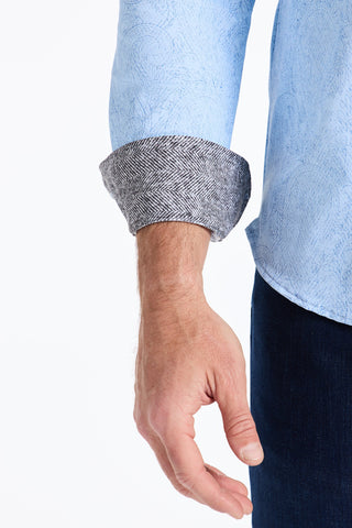 Robert Graham Long Sleeve Thurston Knit Shirt