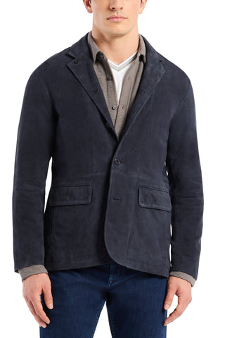 Robert Graham Jetset Ix Suede Sportcoat