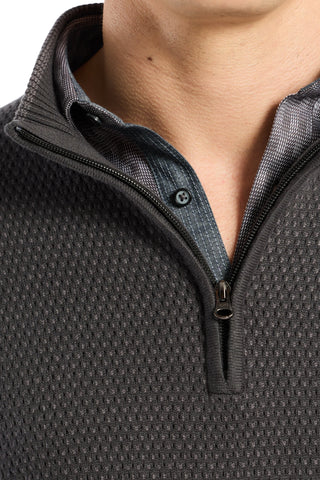 Robert Graham Long Sleeve Walton Quarter Zip