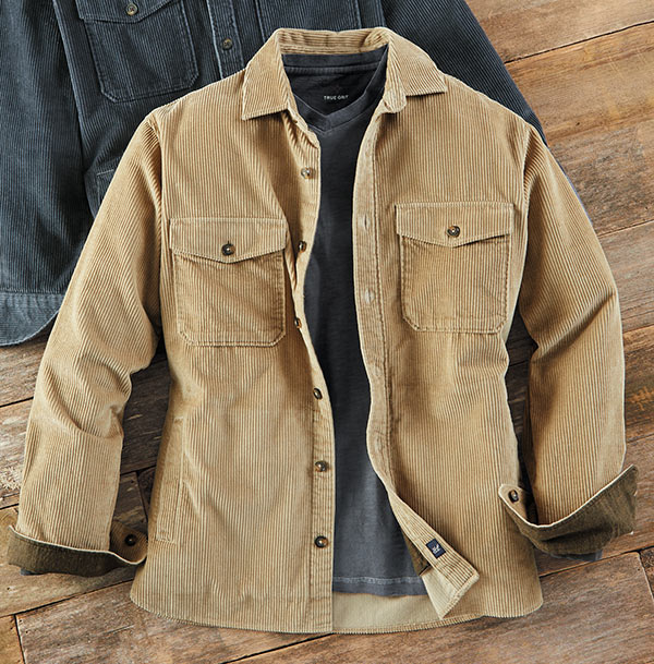 34 Heritage Cord Overshirt