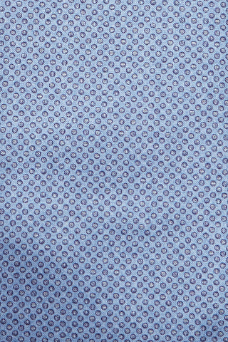 Calder Long Sleeve Mini Circle Print Shirt