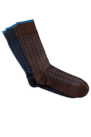 Marcoliani Houndstooth Model Sock
