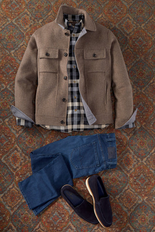 Reserve Long Sleeve Check Shirt