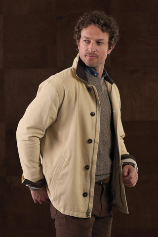 Peter Millar Chatham Cotton/Cashmere Coat