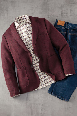 Bugatchi Wool Blend Knit Sport Coat