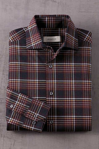 Bugatchi Long Sleeve Plaid Shirt