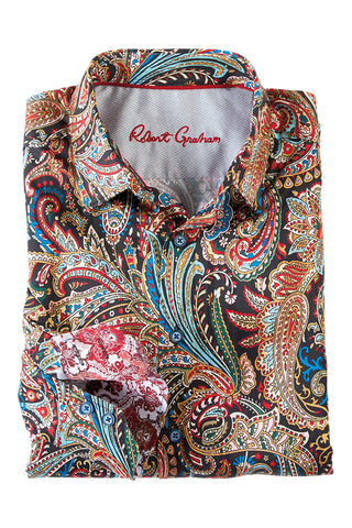 Robert Graham Long Sleeve Ferncraw Paisley Shirt