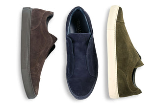 Robert Barakett Catro Suede Laceless Sneaker