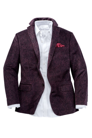 Robert Graham Larrick Paisley Velvet Sport Coat