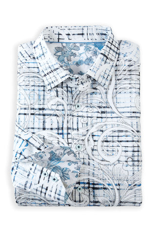 Robert Graham Long Sleeve Webster Embroidered Shirt