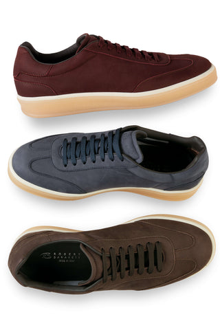 Robert Barakett Coppi T-Toe Leather Sneaker
