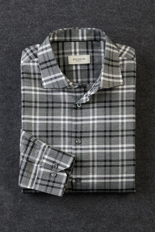 Bugatchi Long Sleeve Plaid Shirt