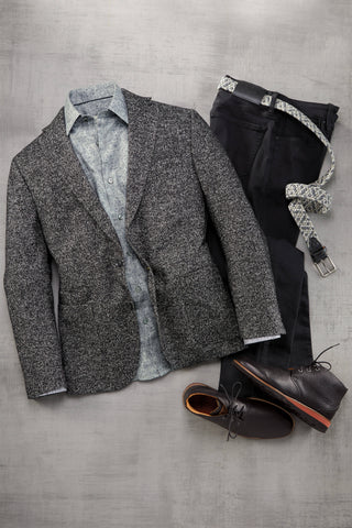 Reserve Herringbone Patch Sport Coat