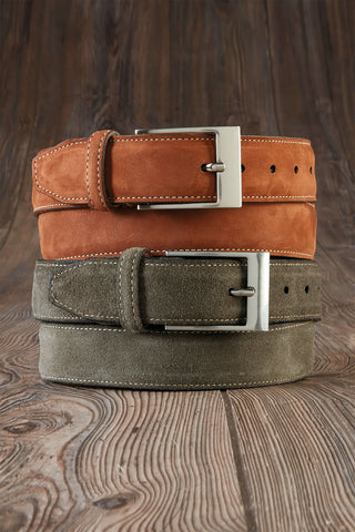 Martin Dingman Royal Wr Nubuck Leather Belt
