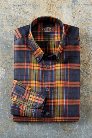 Reserve Long Sleeve Plaid Shirt
